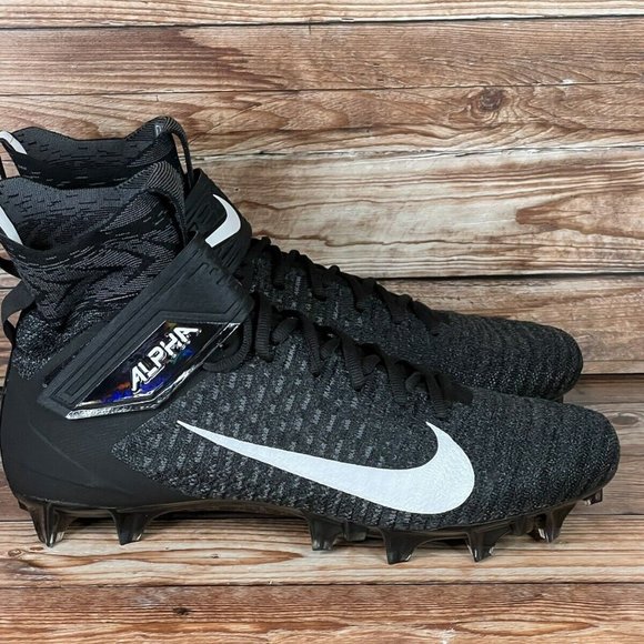 NEW Nike Alpha Menace Elite 2 Black Football Cleats (AO3374-001) Mens Sizes main image 6